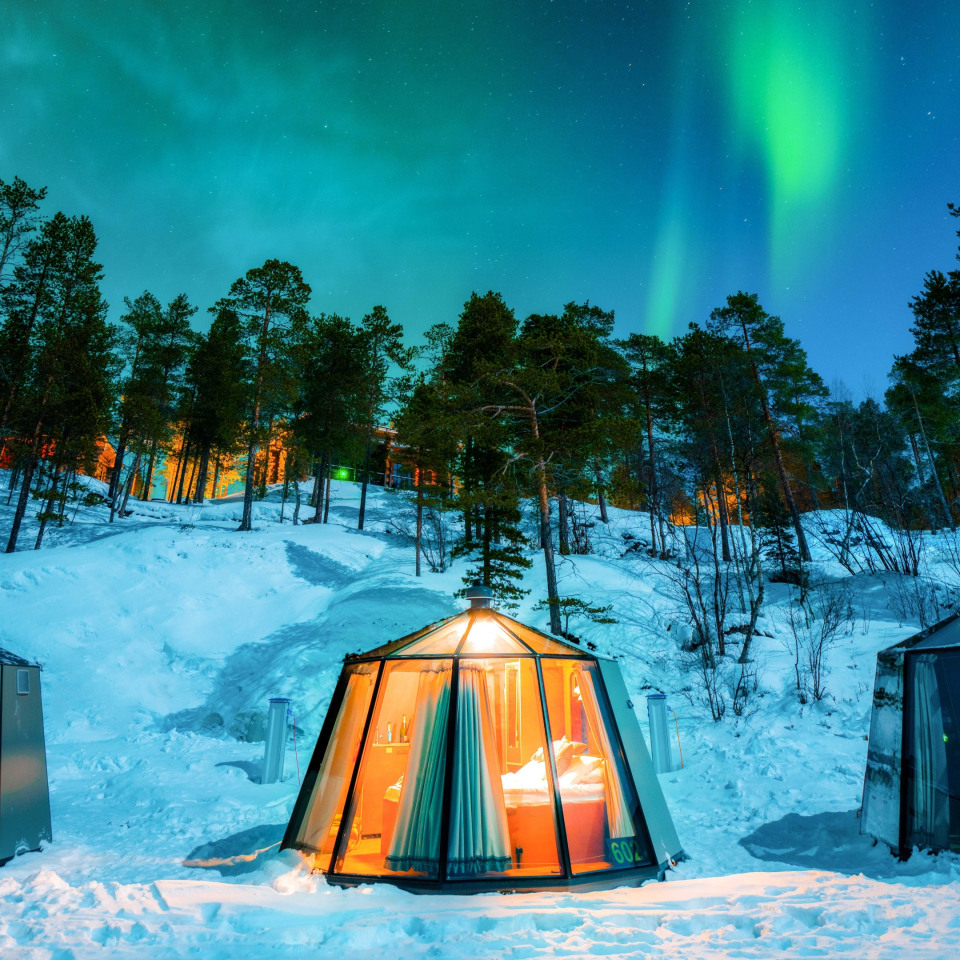 Nangu Aurora Hut außen